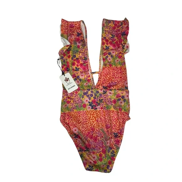 LAST DAY NWT FP Roopa Pemmaraju Beth Richard’s Sophia OnePiece Purple Garden - Picture 8 of 12